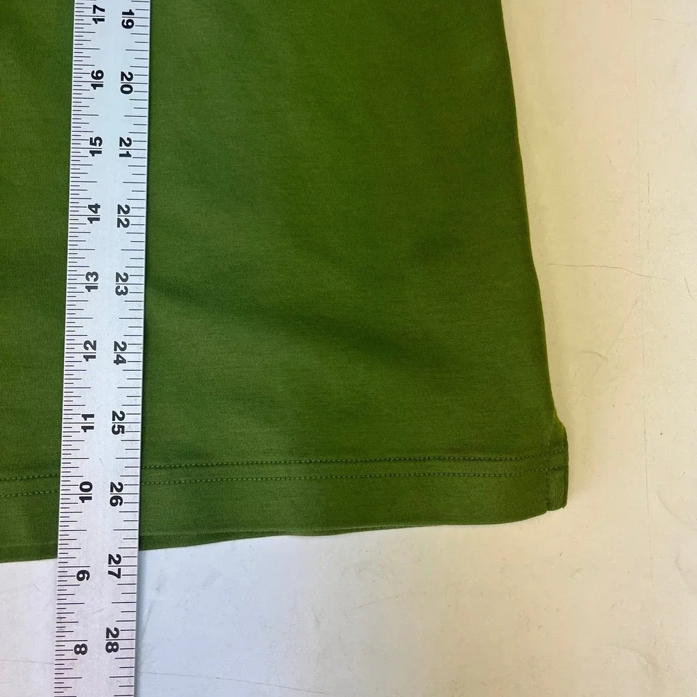 Banana Republic Luxury Touch Polo Shirt Mens Short Sleeve Olive Green‎ Collared